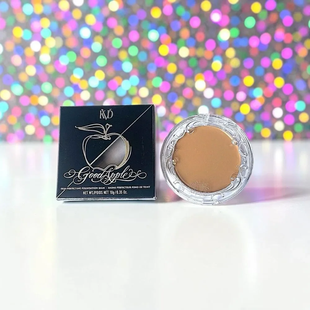 Kat Von D KVD Good Apple Skin-Perfecting Foundation Balm in Medium 051 .35oz NIB